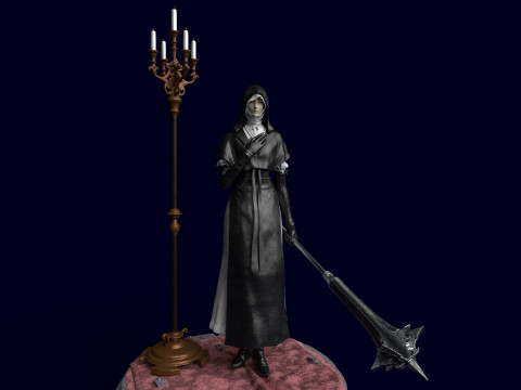 Elden Ring Nightreign Undertaker 3D Print Model