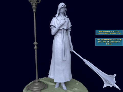 Elden Ring Nightreign Undertaker 3D Print Model