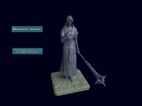 Elden Ring Nightreign Undertaker 3D Print Model