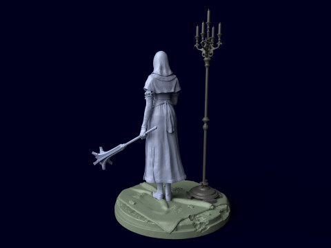 Elden Ring Nightreign Undertaker 3D Print Model
