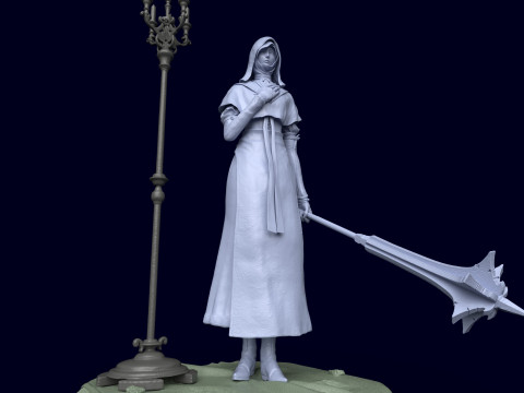 Elden Ring Nightreign Undertaker 3D Print Model