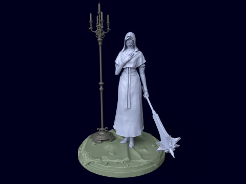 Elden Ring Nightreign Undertaker 3D Print Model