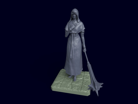 Elden Ring Nightreign Undertaker 3D Print Model