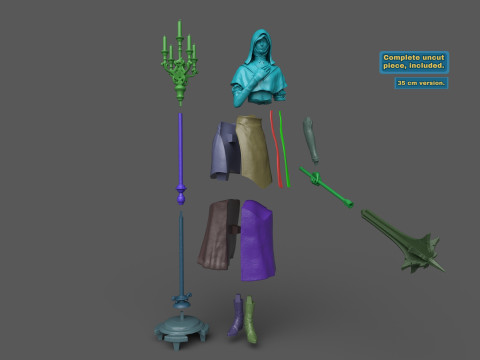 Elden Ring Nightreign Undertaker 3D Print Model