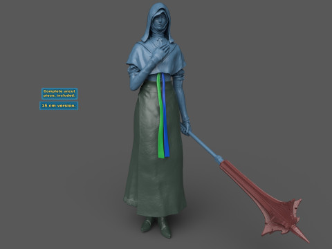 Elden Ring Nightreign Undertaker 3D Print Model