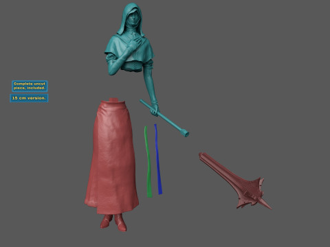 Elden Ring Nightreign Undertaker 3D Print Model