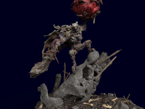 Elden Ring Nightreign Pure Impulse Straghess 3D Print Model