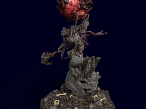 Elden Ring Nightreign Pure Impulse Straghess 3D Print Model
