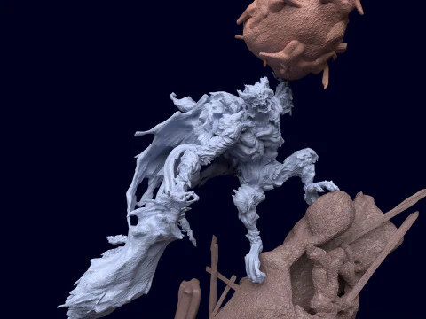 Elden Ring Nightreign Pure Impulse Straghess 3D Print Model