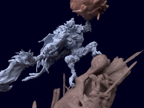 Elden Ring Nightreign Pure Impulse Straghess 3D Print Model