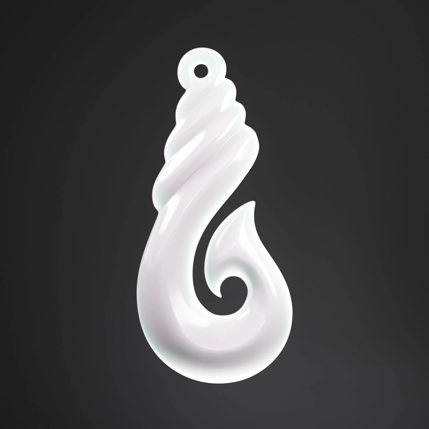 Talisman hook 3D Print Model .c4d .max .obj .3ds .fbx .stl .blend 
