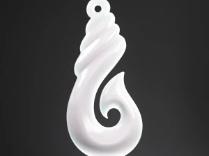 Haczyk na talizman Model do druku 3D