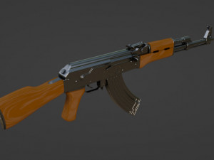 AK-KA 47 3D Модель