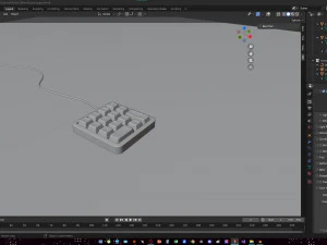 MiniKeyboard 3D Model