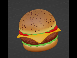 Burger 3D 模型