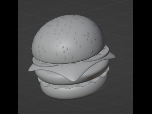 Burger 3D 模型