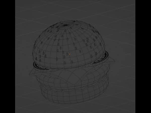 Burger 3D Model