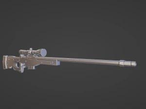 ARMA AWM Modello 3D