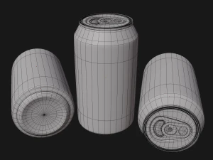 Beverage Can 3D Model