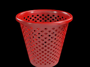 Poubelle en plastique Modèle 3D