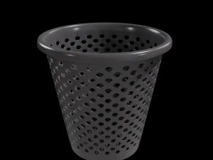 Plastic trash can 3D Model