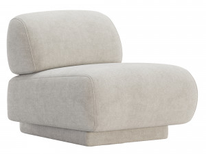 GOGAN Armchair By Moroso 3Dモデル
