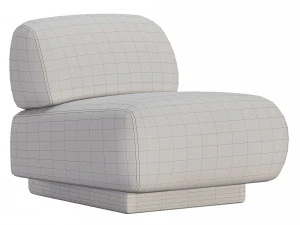 GOGAN Armchair By Moroso 3D Model