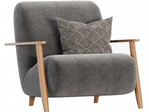 Meghan armchair 3D Model