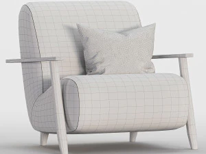 Meghan armchair 3D Model