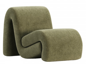 Armchair Curve 3D Модель
