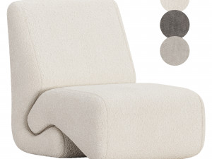 Pair Ivan Matusik lounge chairs 3D Model