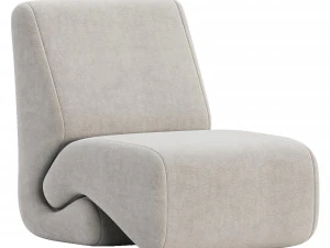 Pair Ivan Matusik lounge chairs 3D Model
