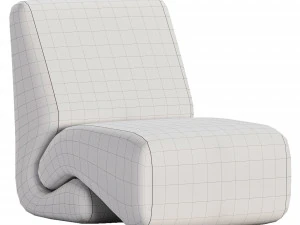 Pair Ivan Matusik lounge chairs 3D Model