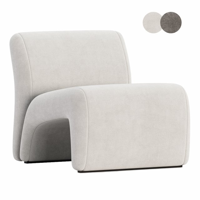 Armchair Olena Modello 3D .c4d .max .obj .3ds .fbx .stl .blend 