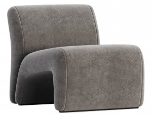Armchair Olena Modello 3D