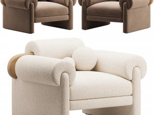 ELLIOT ARMCHAIR 3D Model