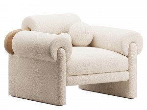 ELLIOT ARMCHAIR 3D Model