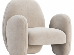 Fulu Armchair by Nobonobo 3D मॉडल