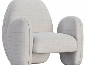 Fulu Armchair by Nobonobo 3D मॉडल