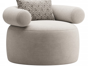Armchair Tirella 3D मॉडल