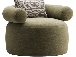 Armchair Tirella 3D मॉडल