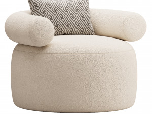 Armchair Tirella 3D मॉडल