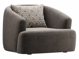 Boucle Sessel Sofia 3D Model