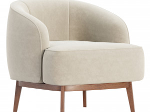 Megan Armchair 3D Model