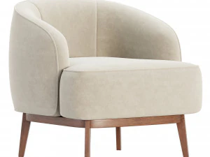 Megan Armchair 3D Model