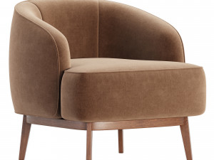 Megan Armchair 3D Model