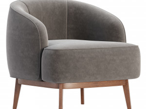 Megan Armchair 3D Model