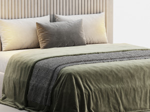Bed KAMIYA Modello 3D