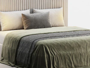 Bed KAMIYA 3D Model