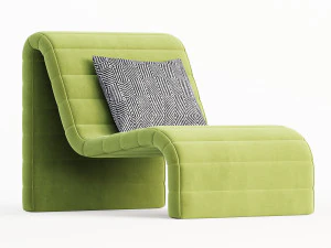 Silla ocasional Zurich Modelo 3D